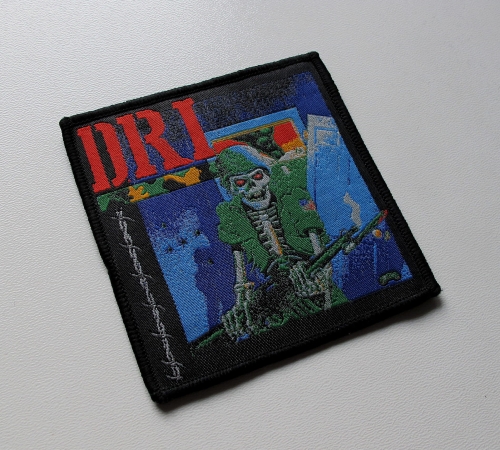 D.R.I. - Dirty Rotten -- Woven Patch.JPG