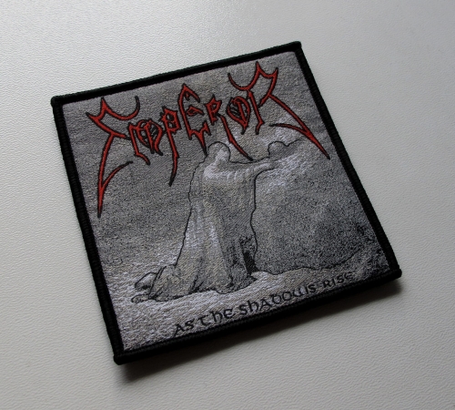 EMPEROR - As The Shadows Rise -- Woven Patch.JPG