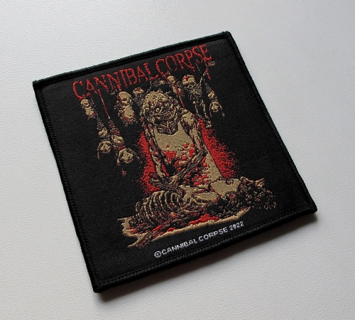 CANNIBAL CORPSE - Butchered At Birth -- Woven Patch.JPG