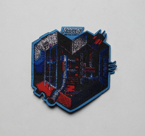 ACCEPT - Metal Earth [Laser Cut] -- Woven Patch.JPG