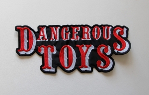 Ekran Haftowany DANGEROUS TOYS - Logo Red/White