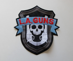 L.A. GUNS - Logo -- Embroidered Backpatch