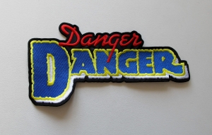 DANGER DANGER - Logo -- Embroidered Backpatch