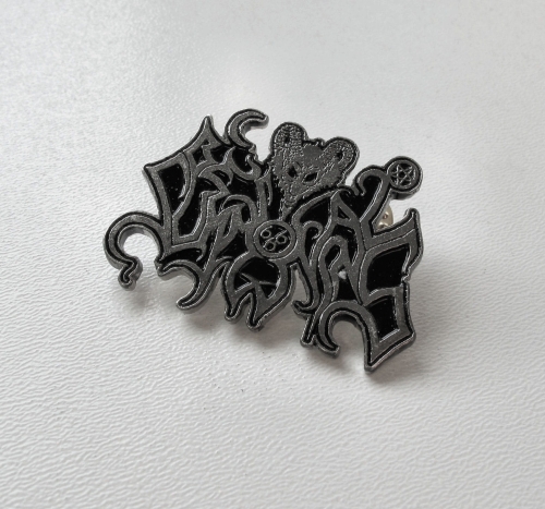 BESTIAL SUMMONING - Logo -- metal pin.JPG