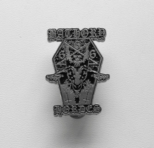 BATHORY - Hordes -- metal pin.JPG