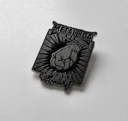METALLICA - St. Anger -- metal pin.JPG