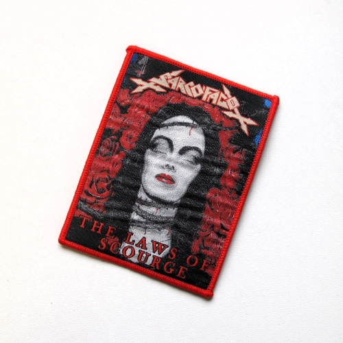 SARCOFAGO - The-Laws-Of-Scourge-- Patch.JPG