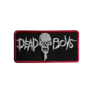 Naszywka THE DEAD BOYS - SKULL LOGO RED [termiczna]