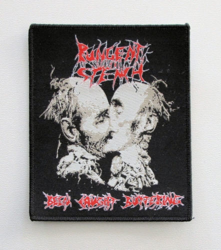 PUNGENT STENCH - Been Caught Buttering [black] -- patch.JPG
