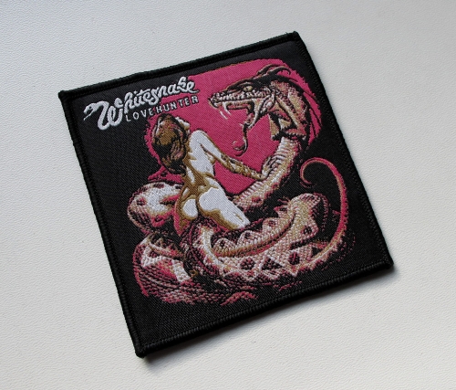 WHITESNAKE - Lovehunter -- Woven Patch.JPG