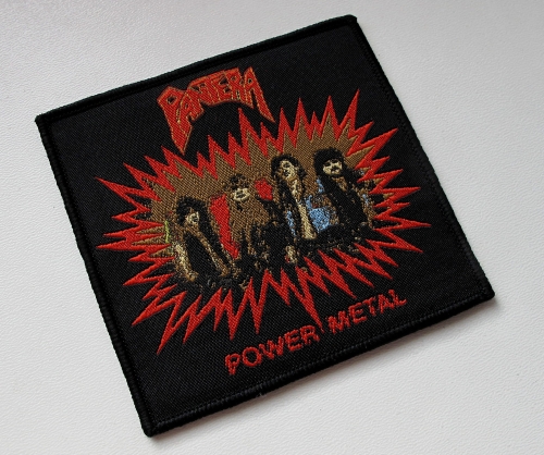 PANTERA - Power Metal -- Woven Patch.JPG