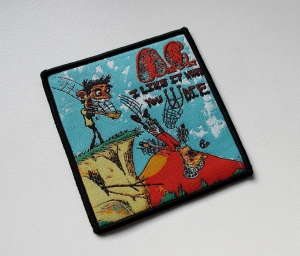 ANAL CUNT - I Like It When You Die [black outline] -- Woven Patch