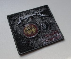DRAGONFORCE - Inhuman Rampage [grey outline] -- Woven Patch