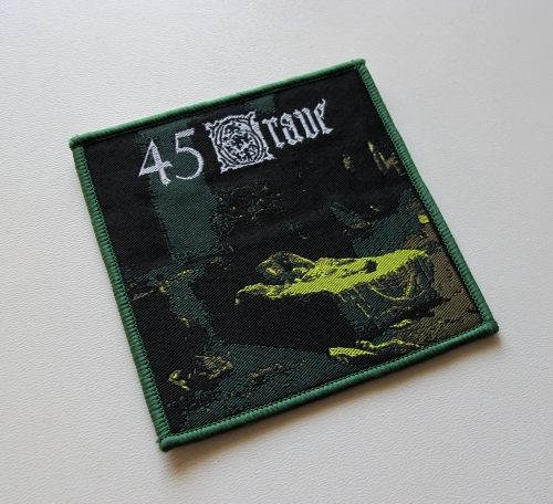 45 GRAVE - Autopsy [green outline] -- Woven Patch.JPG
