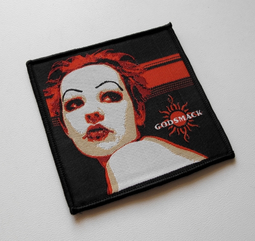 GODSMACK - Debut Album [black outline] -- Woven Patch.JPG