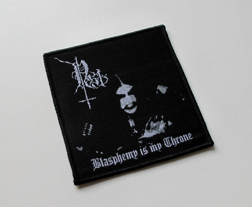 PEST - Blasphemy Is My Throne -- Woven Patch.jpg