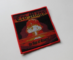 Naszywka CRO-MAGS - The Age Of Quarrel [red outline]