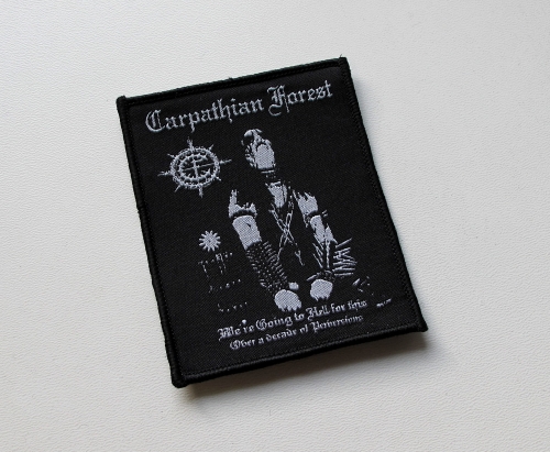 CARPATHIAN FOREST - We're Going To Hell For This (Over A Decade Of Perversions) -- Woven Patch.jpg