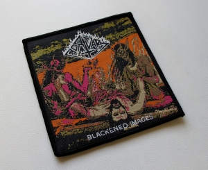 MORTUARY - Blackened Images -- Woven Patch