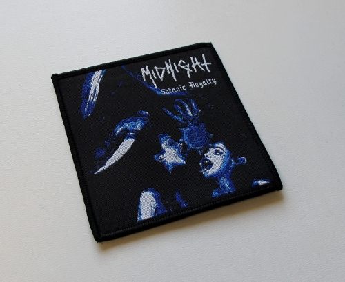 MIDNIGHT - Satanic Royalty [black outline] -- Woven Patch.JPG