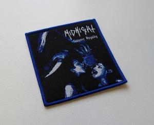 Naszywka MIDNIGHT - Satanic Royalty [blue outline]