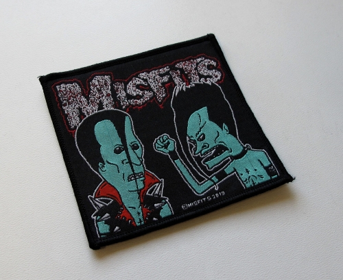MISFITS - Beavis and Butt-Head Mashup -- Woven Patch.JPG