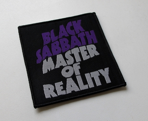 BLACK SABBATH - Master Of Reality -- Woven Patch.JPG