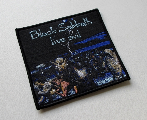 BLACK SABBATH - Live Evil -- Woven Patch.JPG