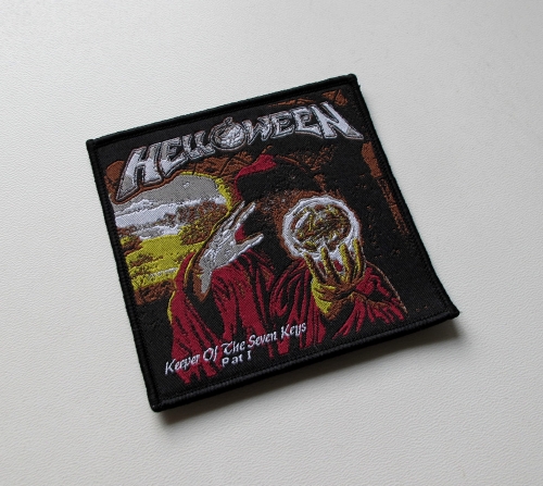 HELLOWEEN - Keeper Of The Seven Keys Part I -- Woven Patch.JPG