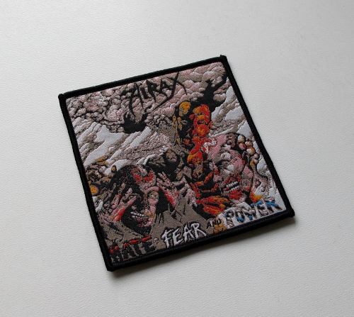 HIRAX - Hate Fear And Power -- Woven Patch.JPG