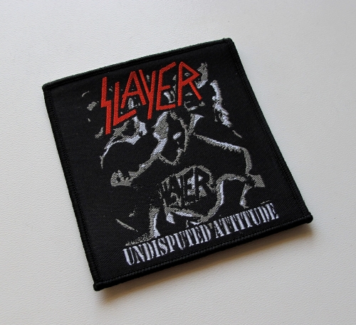 SLAYER - Undisputed Attitude -- Woven Patch.JPG