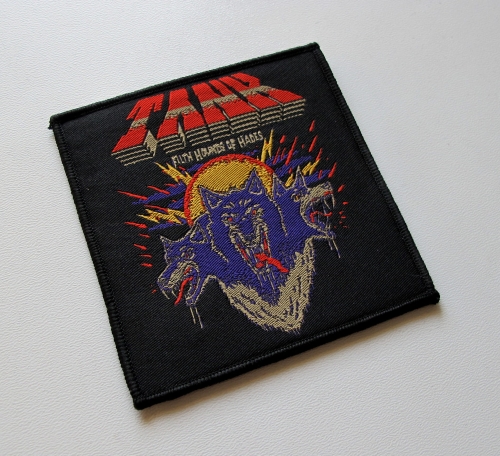 TANK - Filth Hounds Of Hades -- Woven Patch.JPG