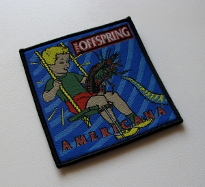 Naszywka THE OFFSPRING - Americana [black outline]