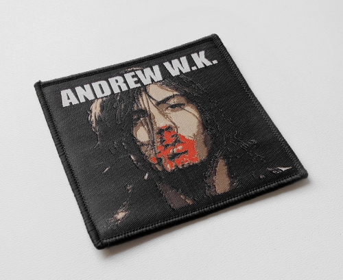 ANDREW W.K. -- Woven Patch.JPG