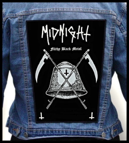 MIDNIGHT - Filthy Black Metal -- Backpatch.jpg
