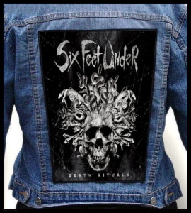 SIX FEET UNDER - Death Rituals -- Backpatch 