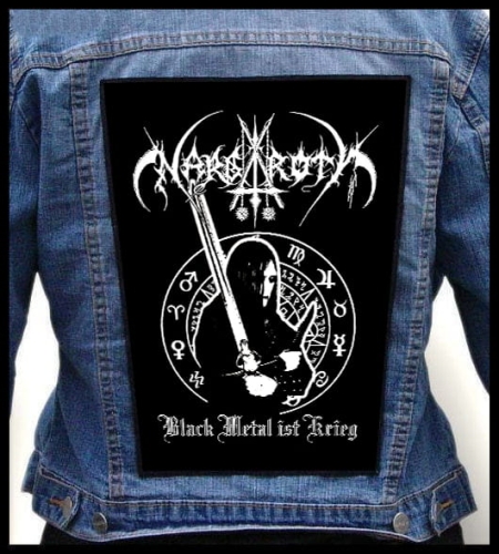 NARGAROTH - Black Metal Ist Krieg -- Backpatch.jpg