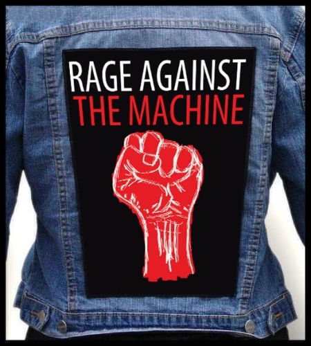 RAGE AGAINST THE MACHINE - Fist -- Backpatch.jpg