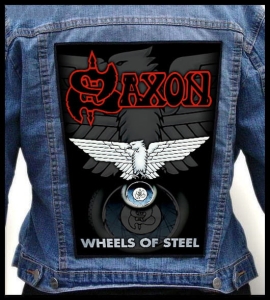 SAXON - Wheels Of Steel -- Backpatch