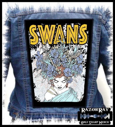 SWANS - Flowers -- Backpatch Back Patch.jpg