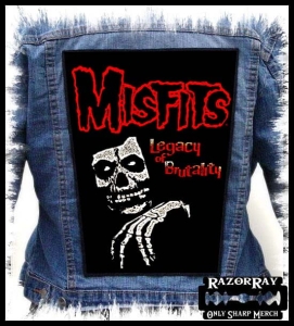 MISFITS - Legacy Of Brutality  -- Backpatch