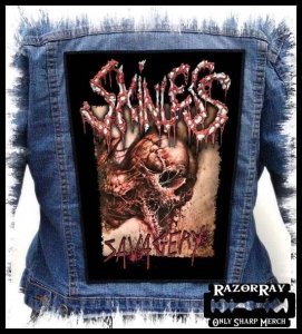 SKINLESS - Savagery -- Backpatch 