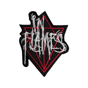Naszywka IN FLAMES - BATTLES WHITE [termiczna]