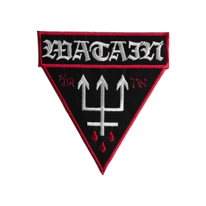 WATAIN - SIGN RED [iron on] -- Embroidered  Patch
