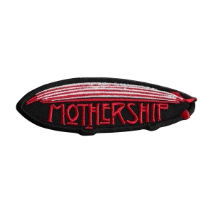 LED ZEPPELIN - MOTHERSHIP BLACK [iron on] -- Embroidered  Patch