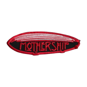 LED ZEPPELIN - MOTHERSHIP RED [iron on] -- Embroidered  Patch (1)