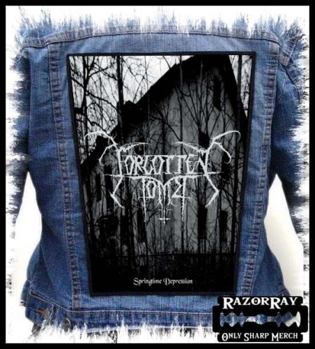 FORGOTTEN TOMB - Springtime Depression -- backpatch back patch.jpg
