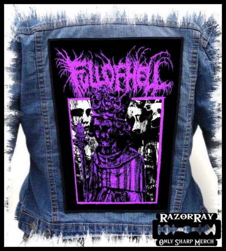 FULL OF HELL - King -- backpatch back patch.jpg