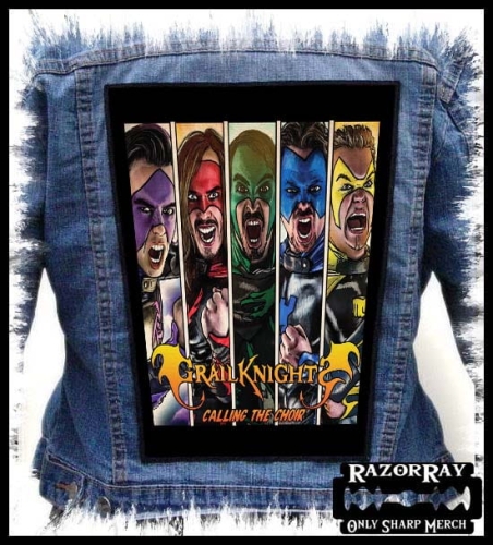 GRAILKNIGHTS - Calling the Choir -- backpatch back patch.jpg