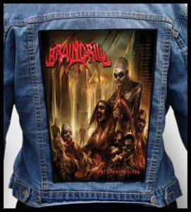 BRAIN DRILL - Apocalyptic Feasting -- Backpatch